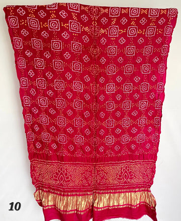 Rai Bandhej Gajji Silk Dupatta RAKHIYO