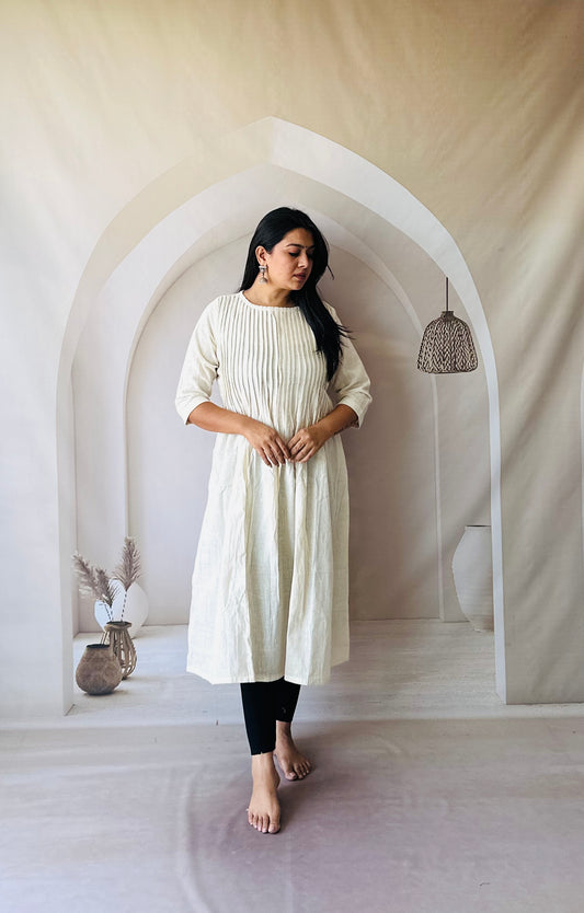 Kala Cotton Quilted One Piece Kurti