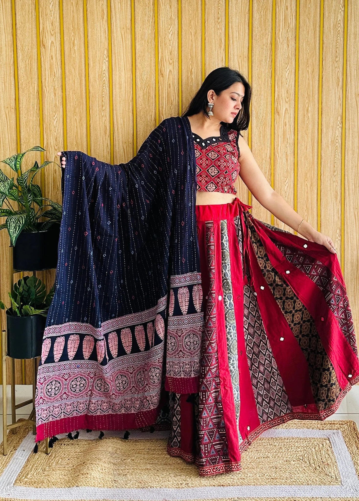 Ajarakh Cotton Chaniyacholi RAKHIYO