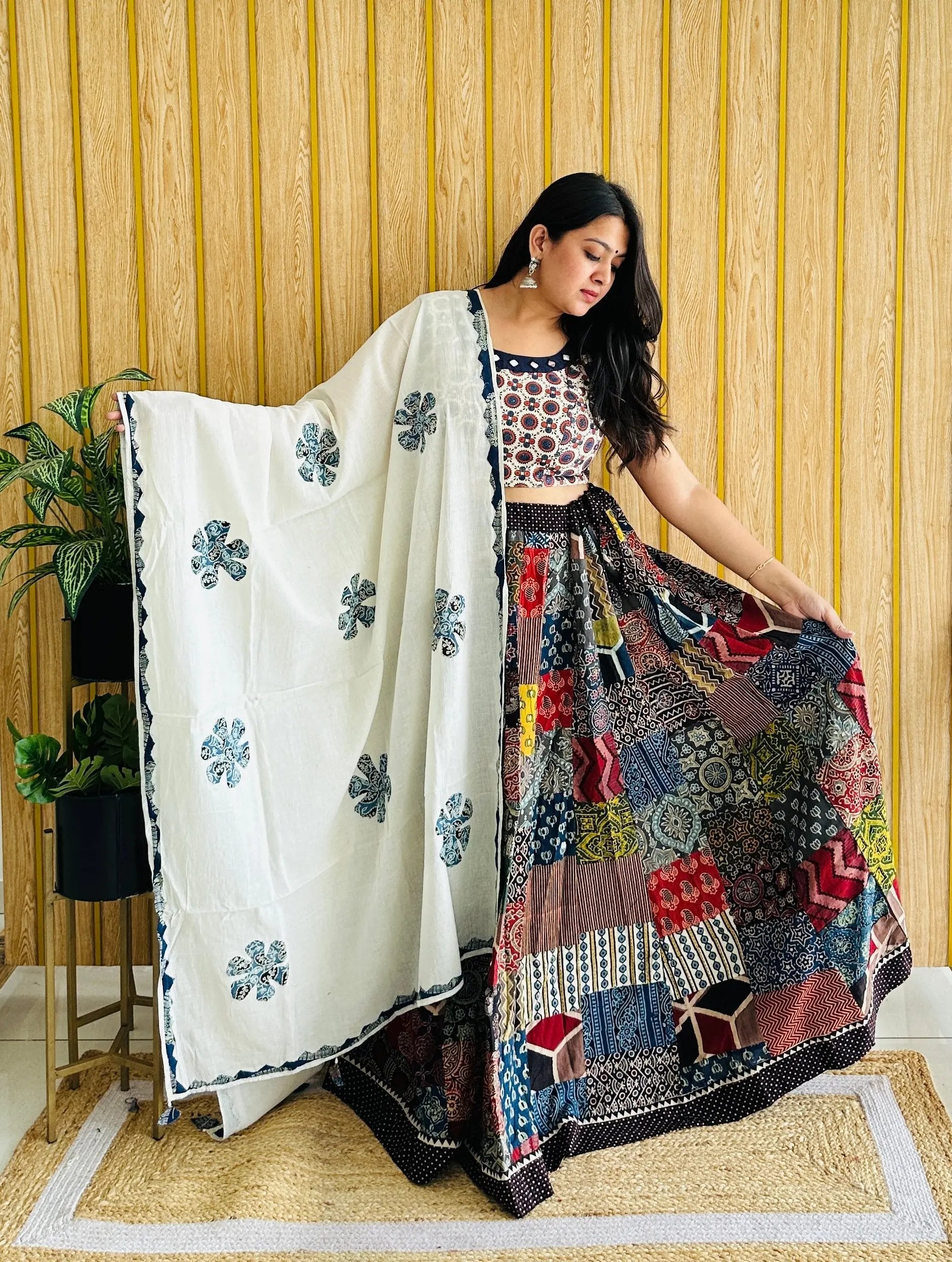 Ajarakh Cotton Chaniyacholi RAKHIYO