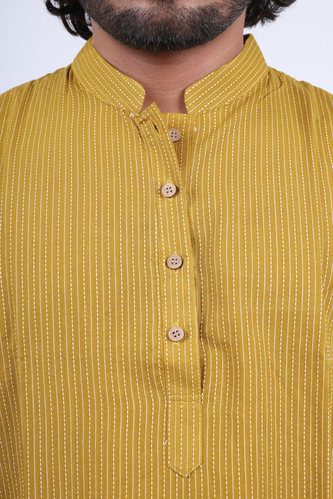 Cotton Kantha Long Kurta