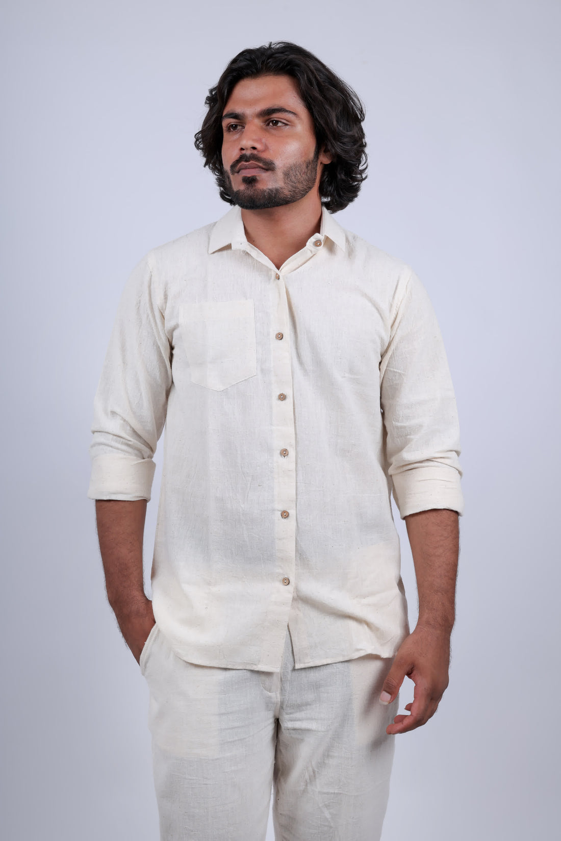 Kala Cotton Full Sleeves Shirt