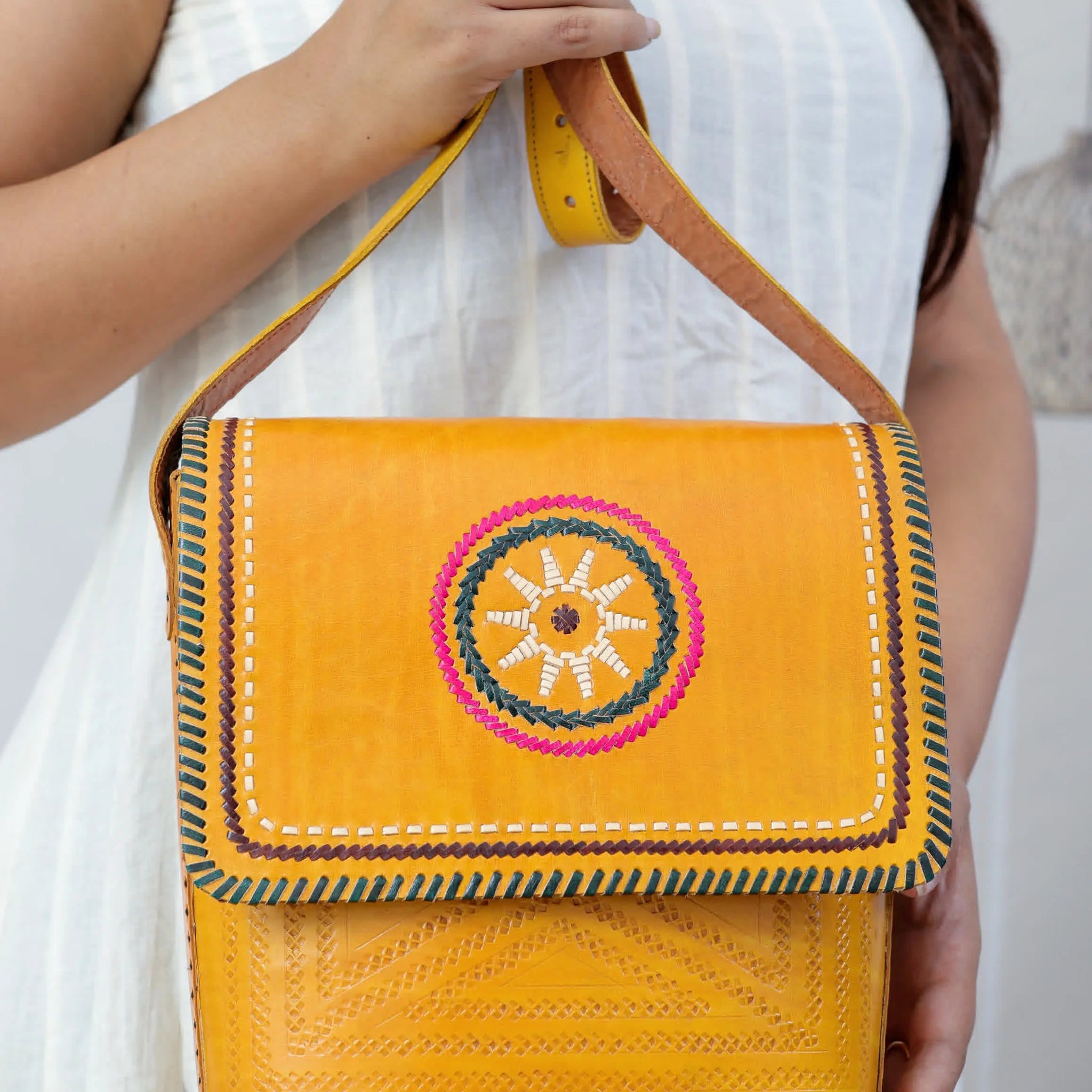 Yellow Punching Bucket - The Sling RAKHIYO