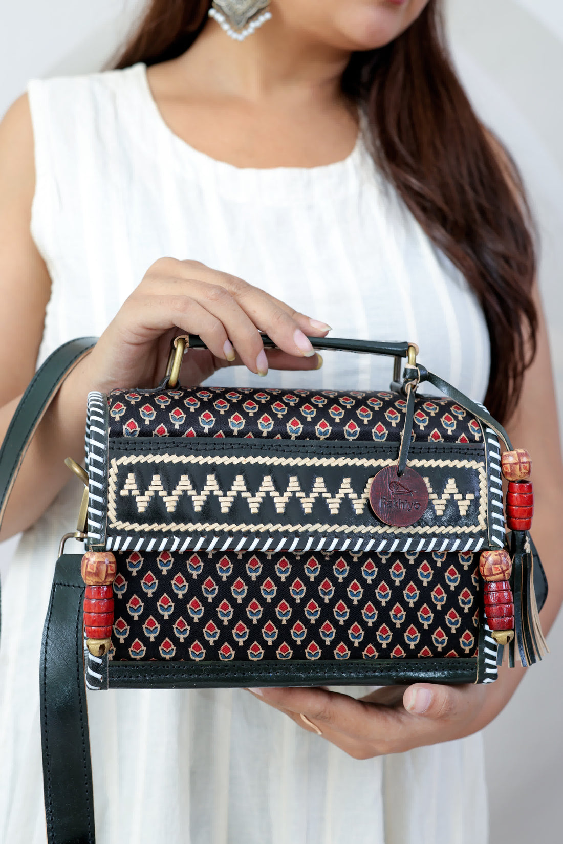 Black Ajarakh Hut - The Sling RAKHIYO