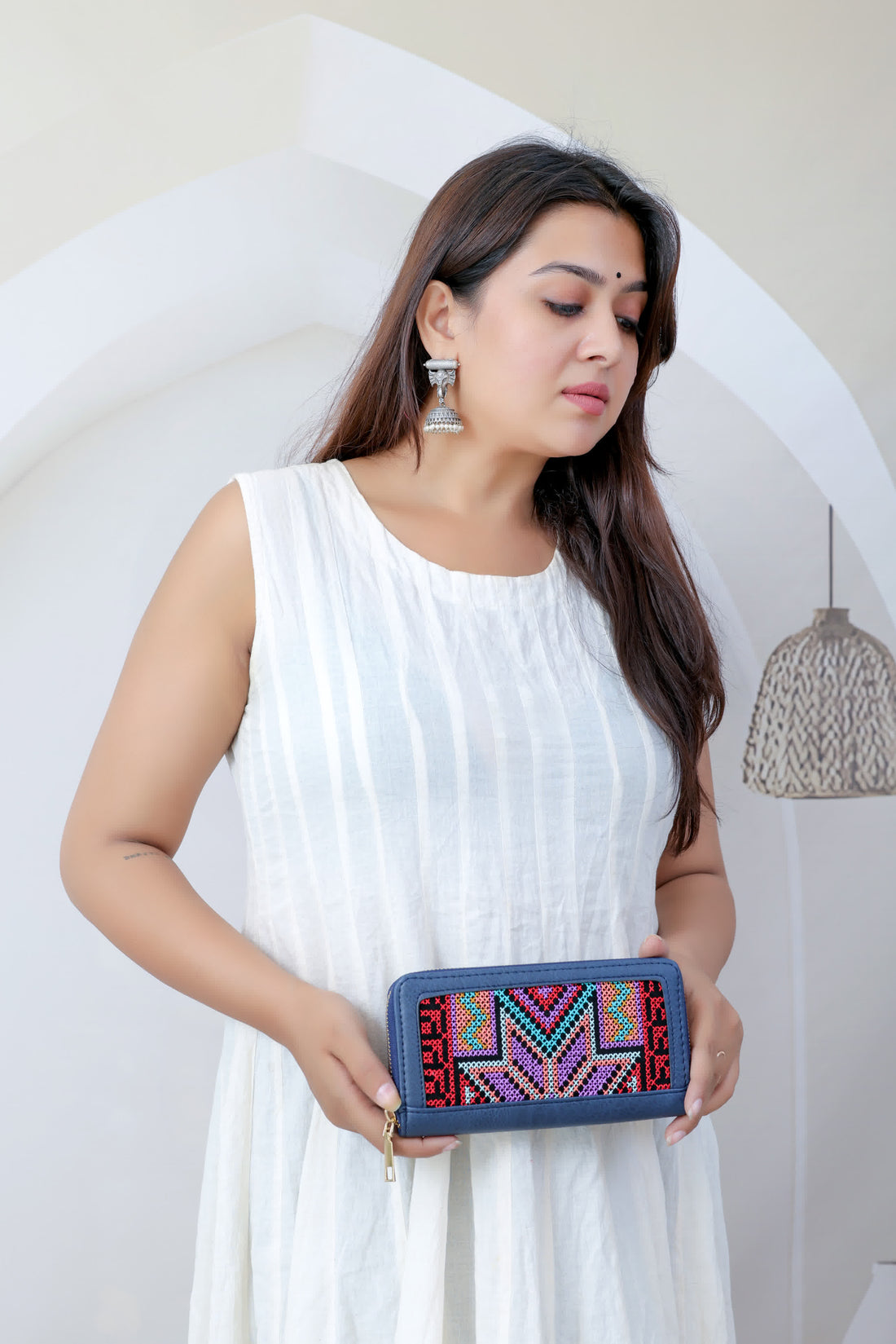 Embroidered Wallet