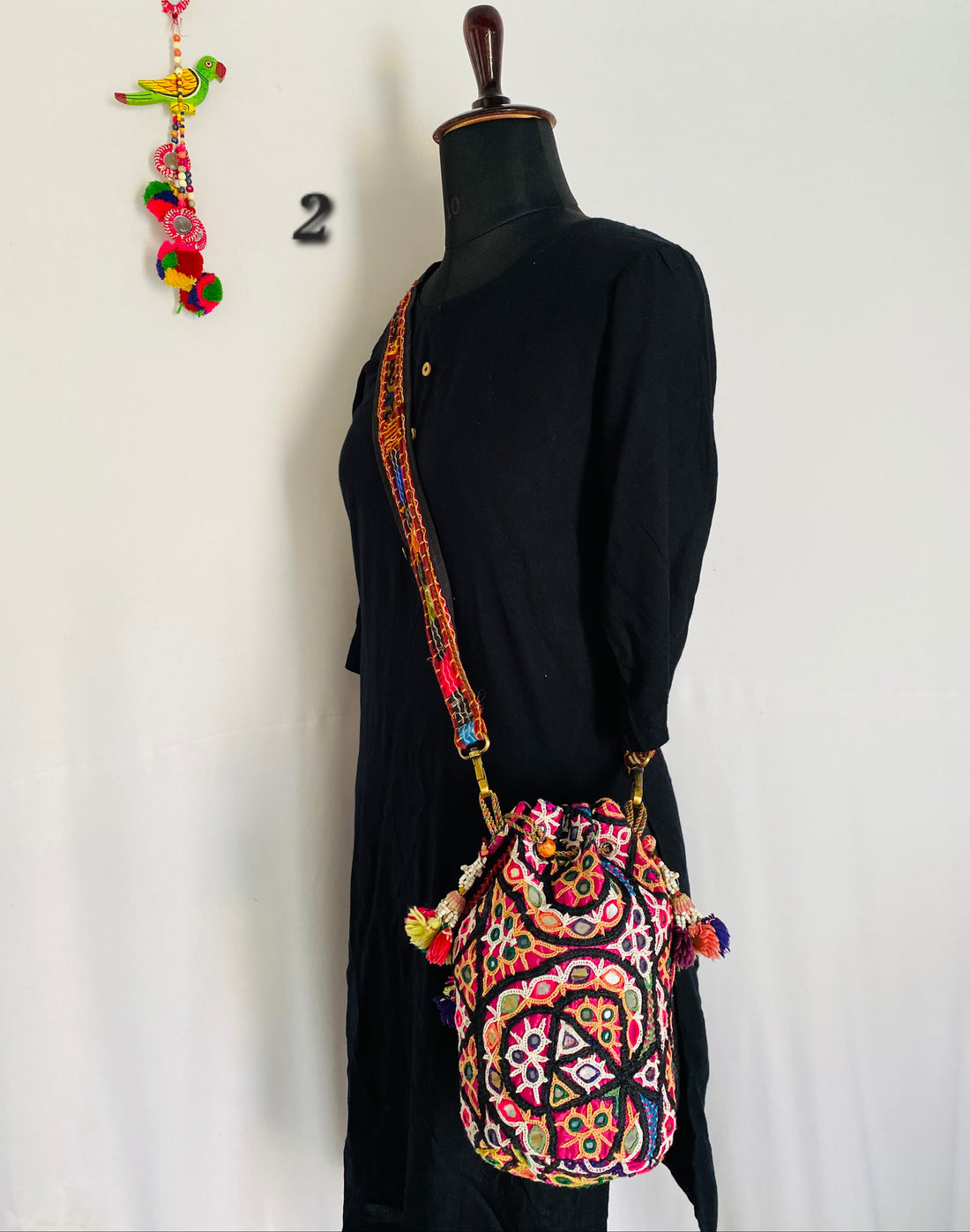 Kutchhi Antique Potli Sling Bag