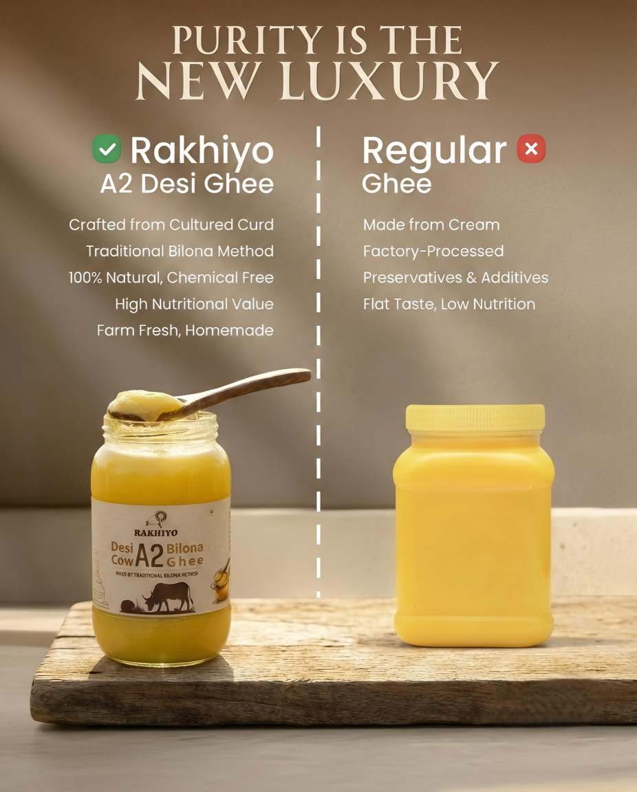 A2 DESI COW GHEE ( 1 ltr Jar )