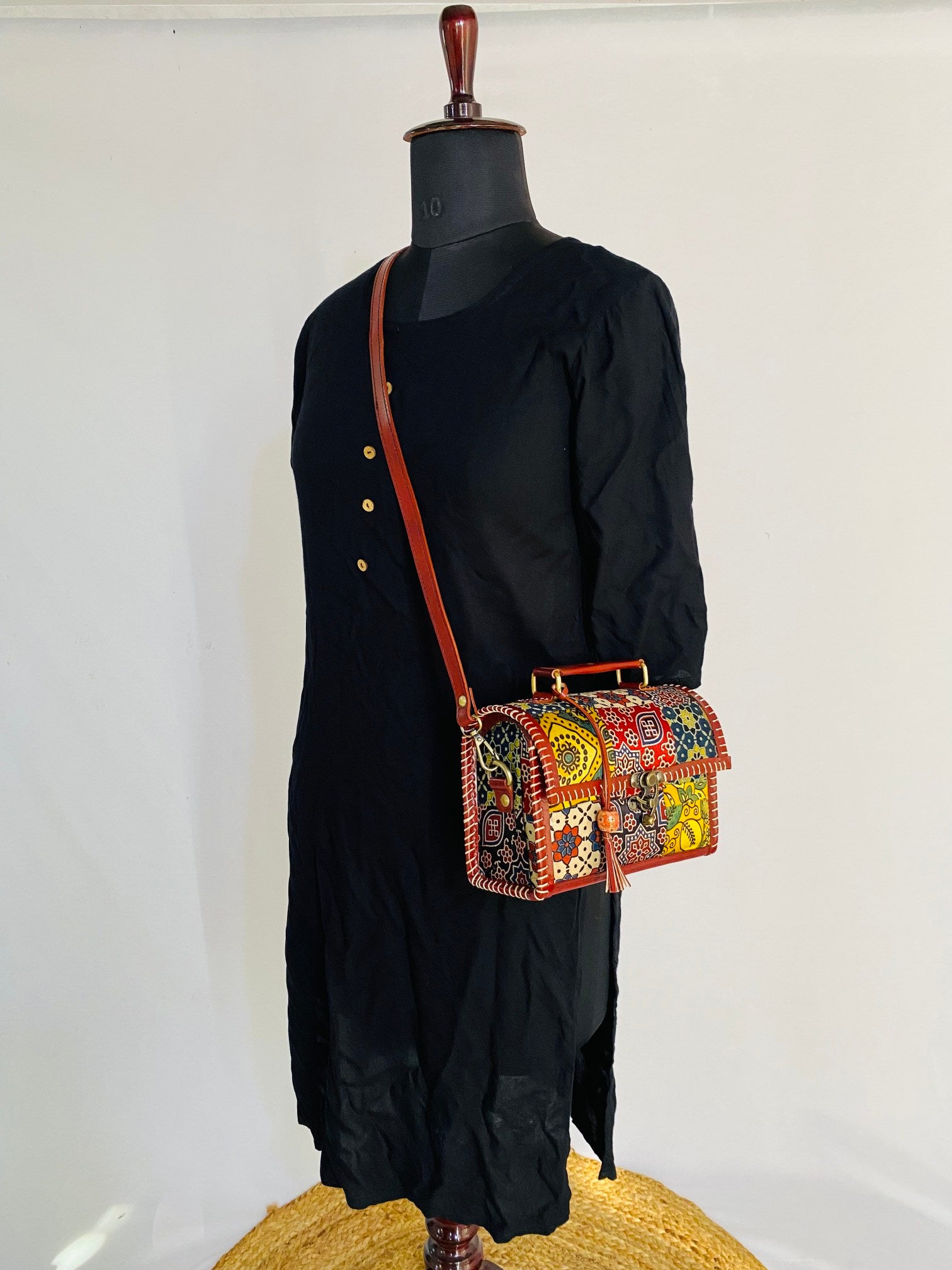 Ajarakh Patchwork- The Sling