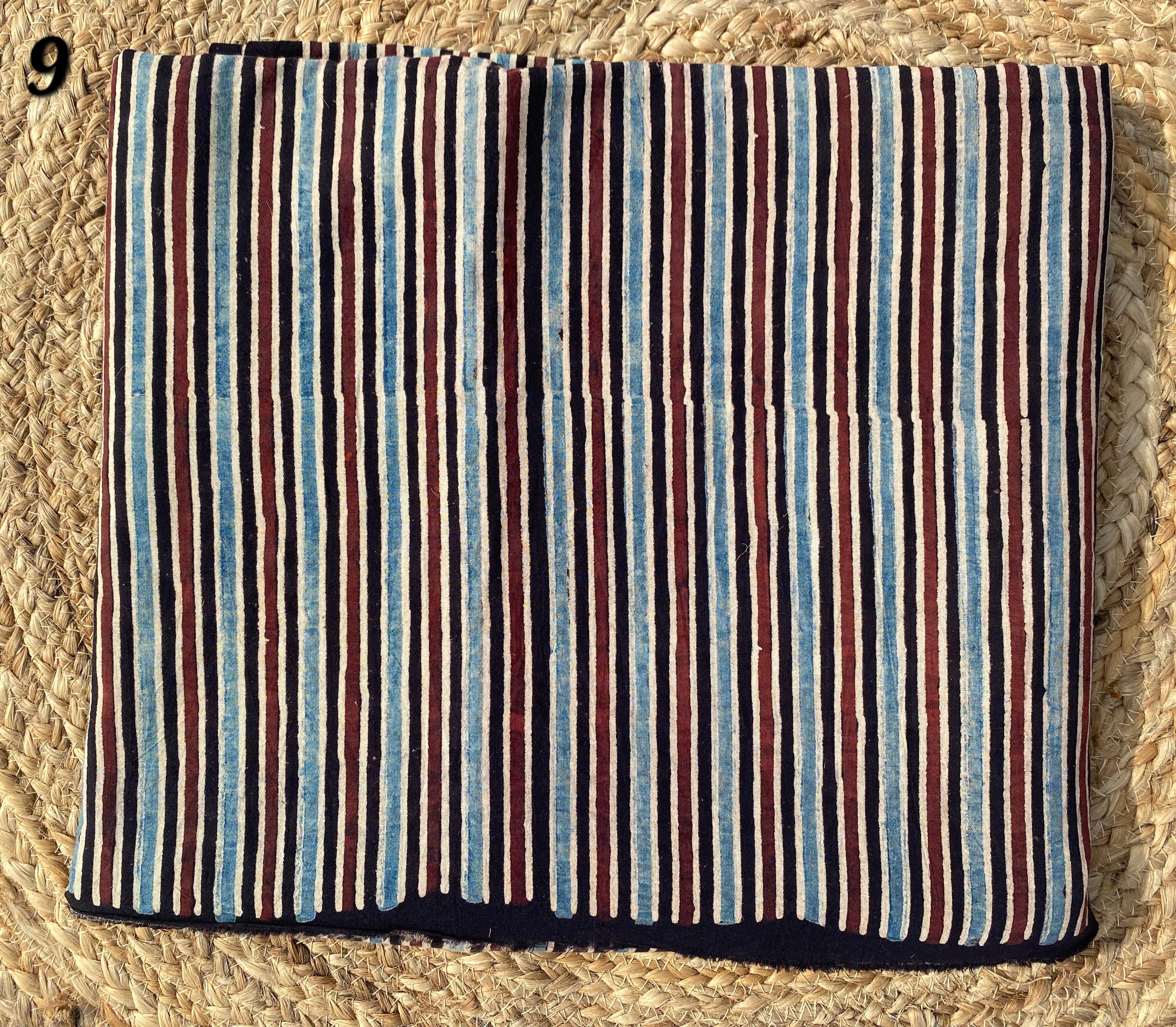 Ajarakh Cotton Natural Dyed Fabric(Price Per Meter)