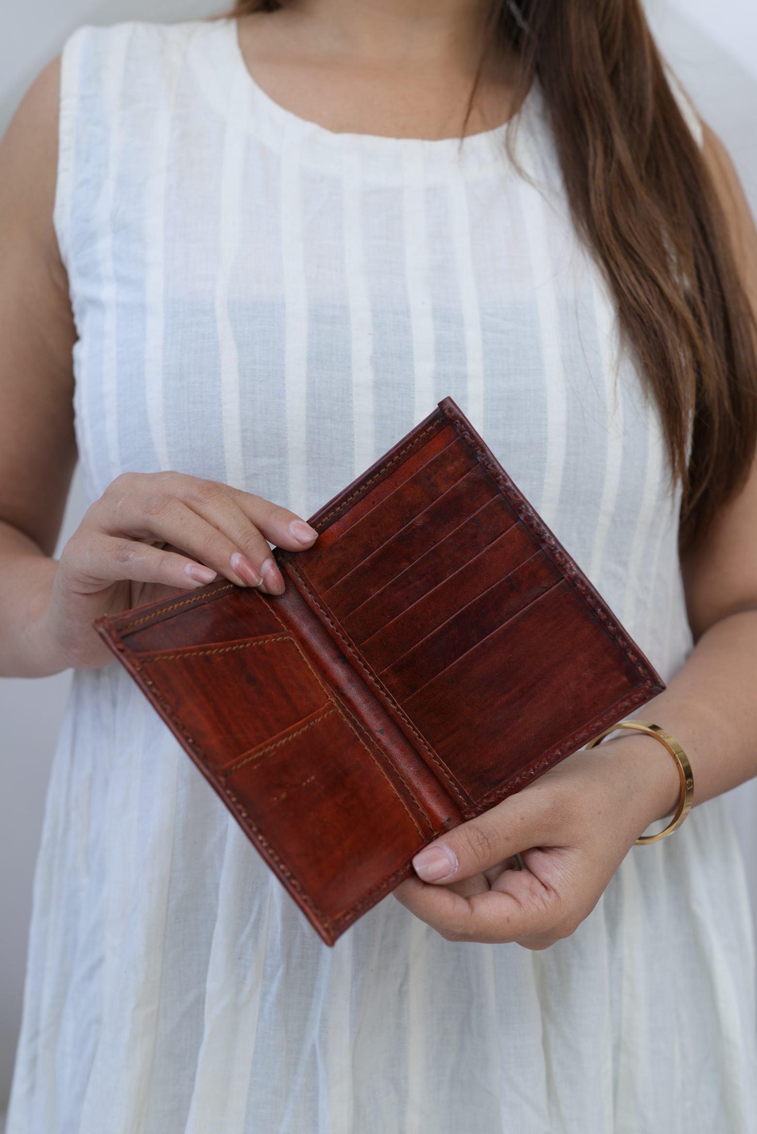 Jat Passport Handcrafted Leather Wallet