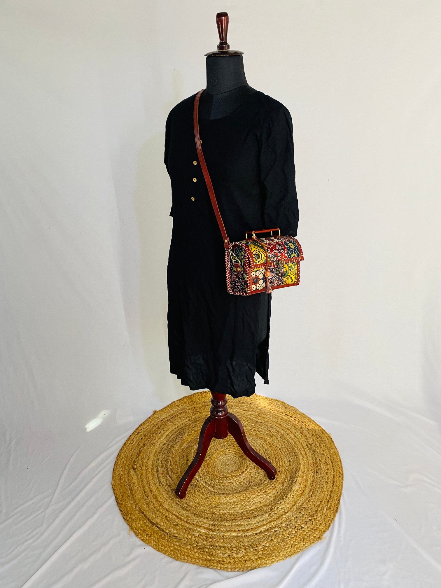 Ajarakh Patchwork- The Sling