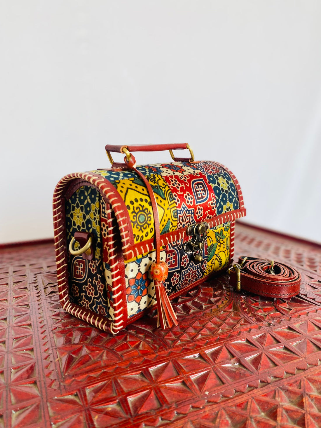 Ajarakh Patchwork- The Sling