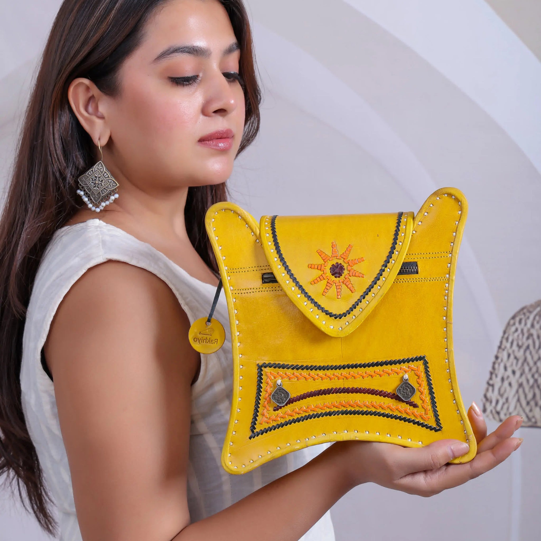 Yellow Quadri - The Sling RAKHIYO