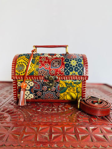 Ajarakh Patchwork- The Sling