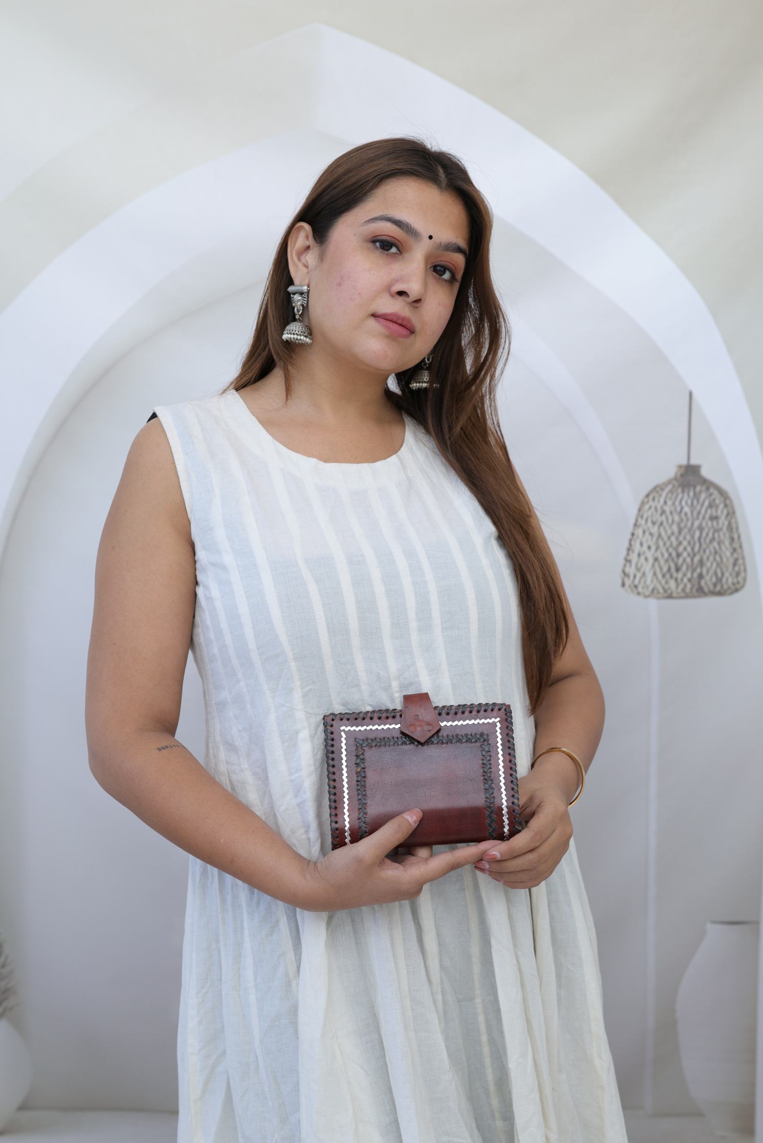 Jari Brown Handcrafted Leather Wallet