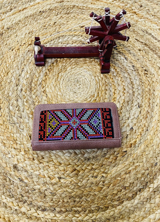 Embroidered Wallet