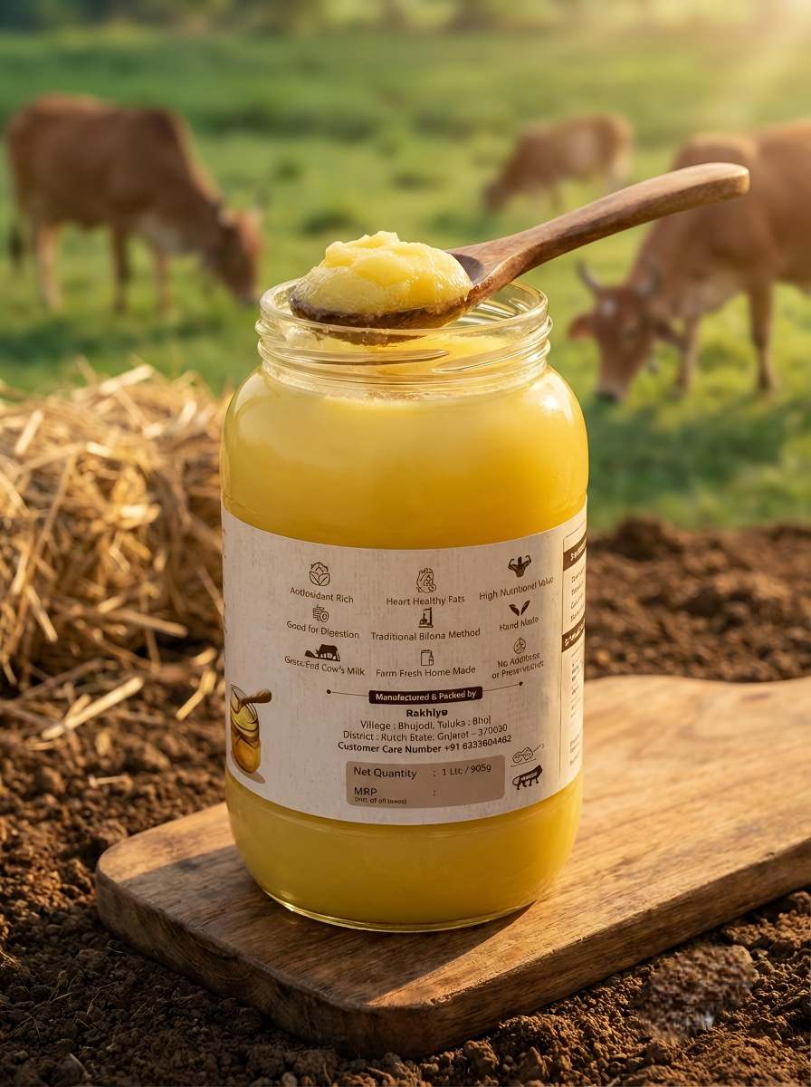 A2 DESI COW GHEE ( 1 ltr Jar )